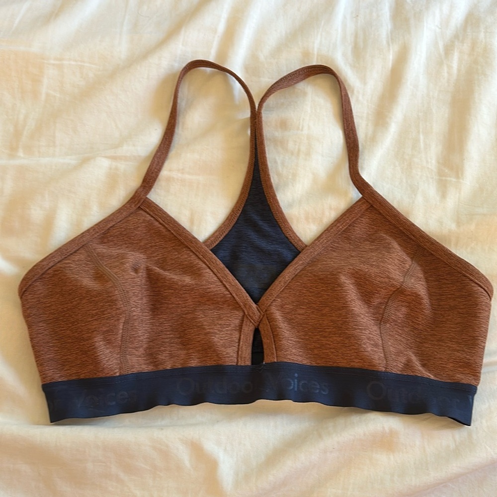 Outdoor Voices Bra M Rare Santa Fe color VGUC